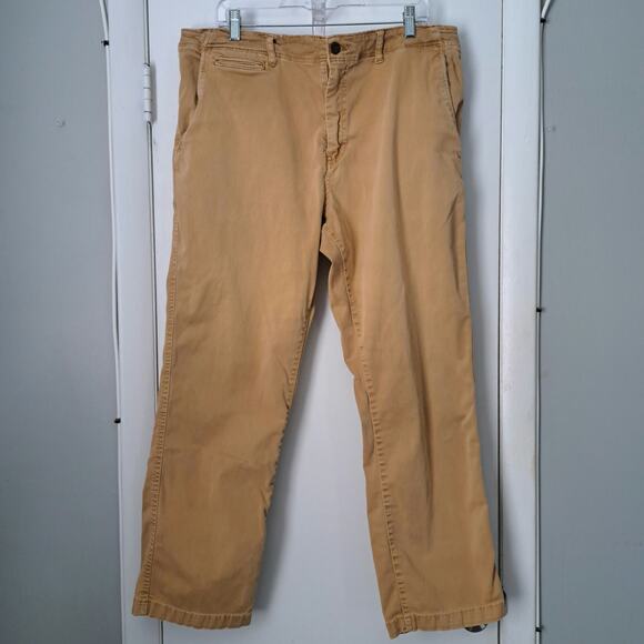 American Eagle Men's Extreme Flex 38 x 32 Khaki Pants - Picture 1 of 7